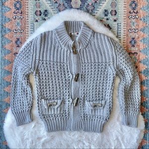 Monnalisa hitchhiker {high end kids clothing} toggle knit cardigan sweater boy 6